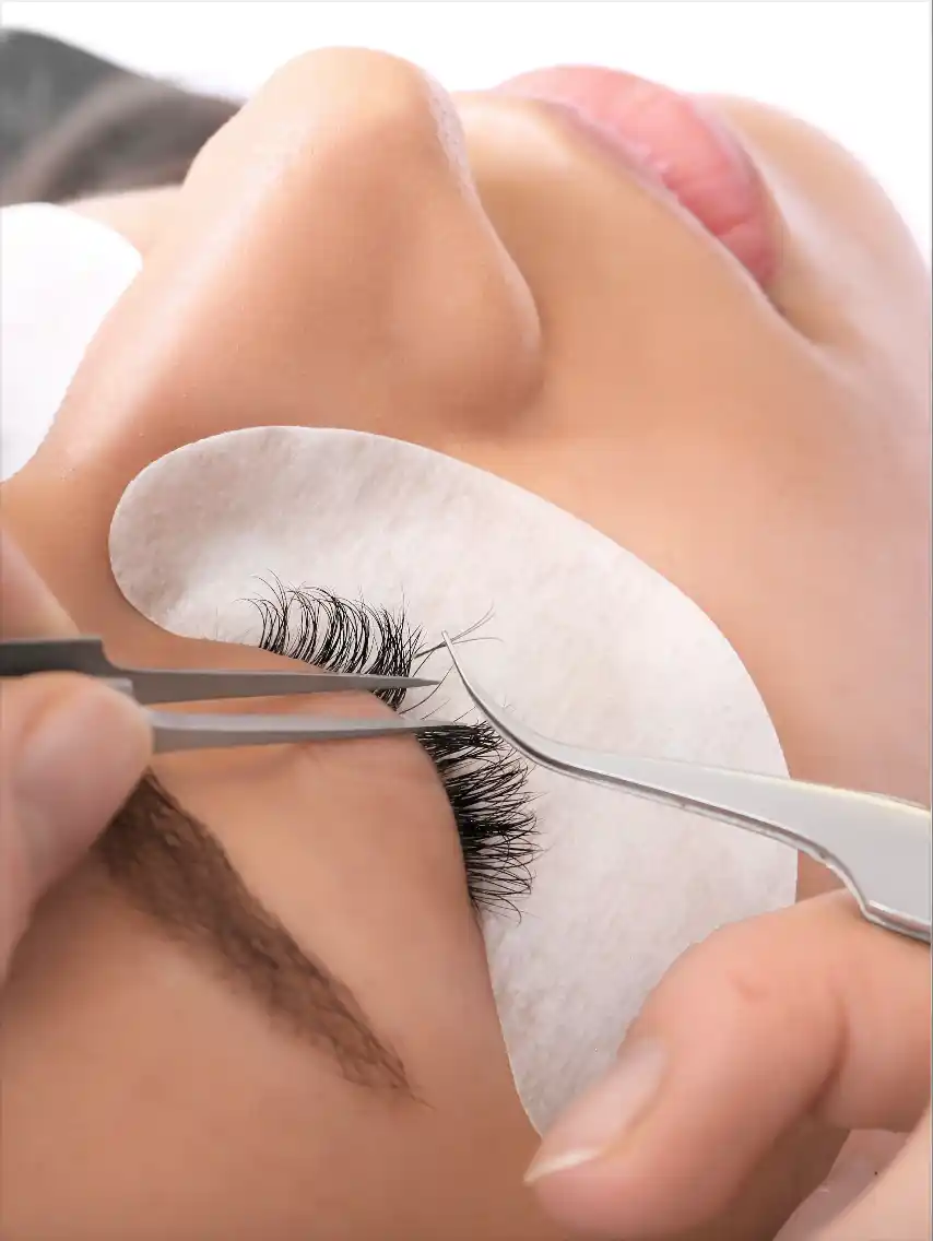 Ajout d'extension de cils